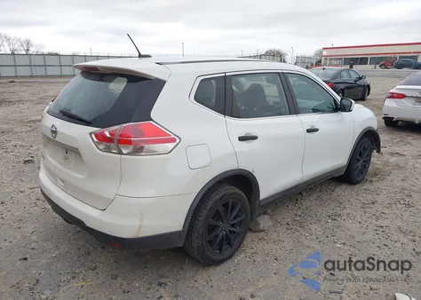 2016 Nissan Rogue S/Sl/Sv z USA, uszkodzony, nr VIN KNMAT2MT8GP676421